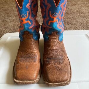 HOOEY MEN’S SQUARE TOE BOOTS / Sz 9